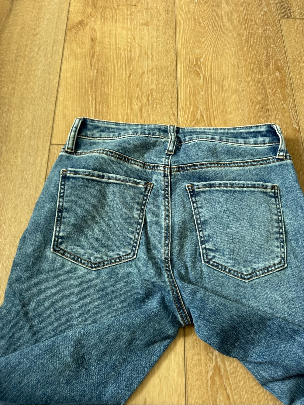 Women's KUT from the Kloth Sienna Contrast Side Straight Jeans Size 2 - Picture 8 of 8